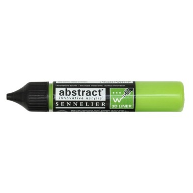 Material Bellas Artes – Pintura - Liner Abstract 871 verde amarillo claro 27 ml, Sennelier | totenart.com
