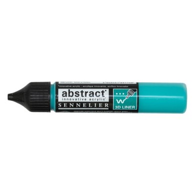 Material Bellas Artes – Pintura - Liner Abstract 341 turquesa 27 ml, Sennelier | totenart.com