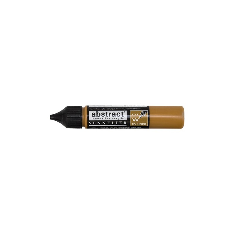 Material Bellas Artes – Pintura - Liner Abstract 252 ocre amarillo 27 ml, Sennelier | totenart.com