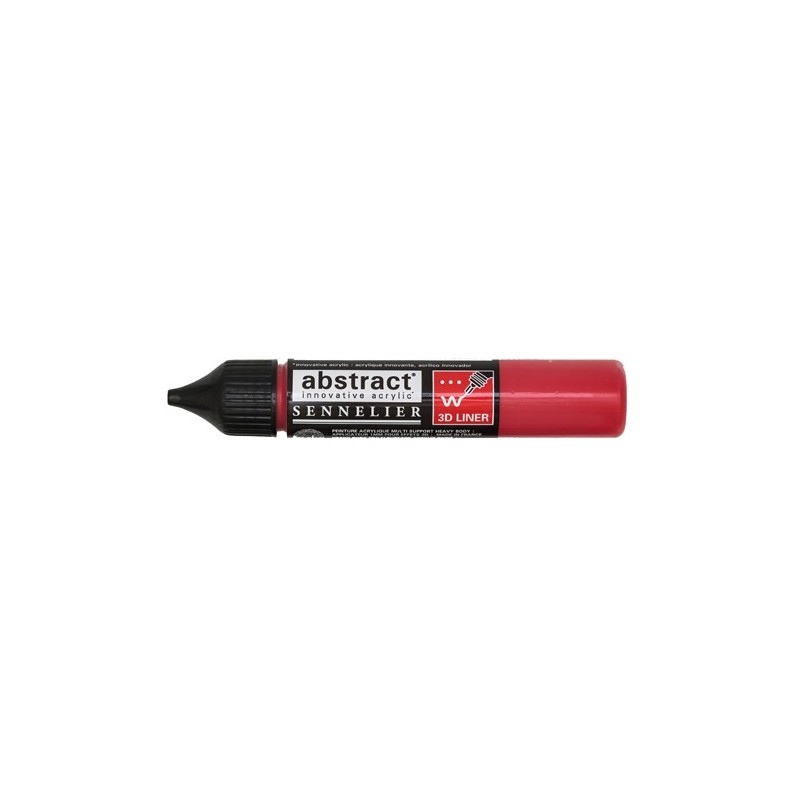 Material Bellas Artes – Pintura - Liner Abstract 613 rojo cadmio claro tono 27 ml, Sennelier | totenart.com