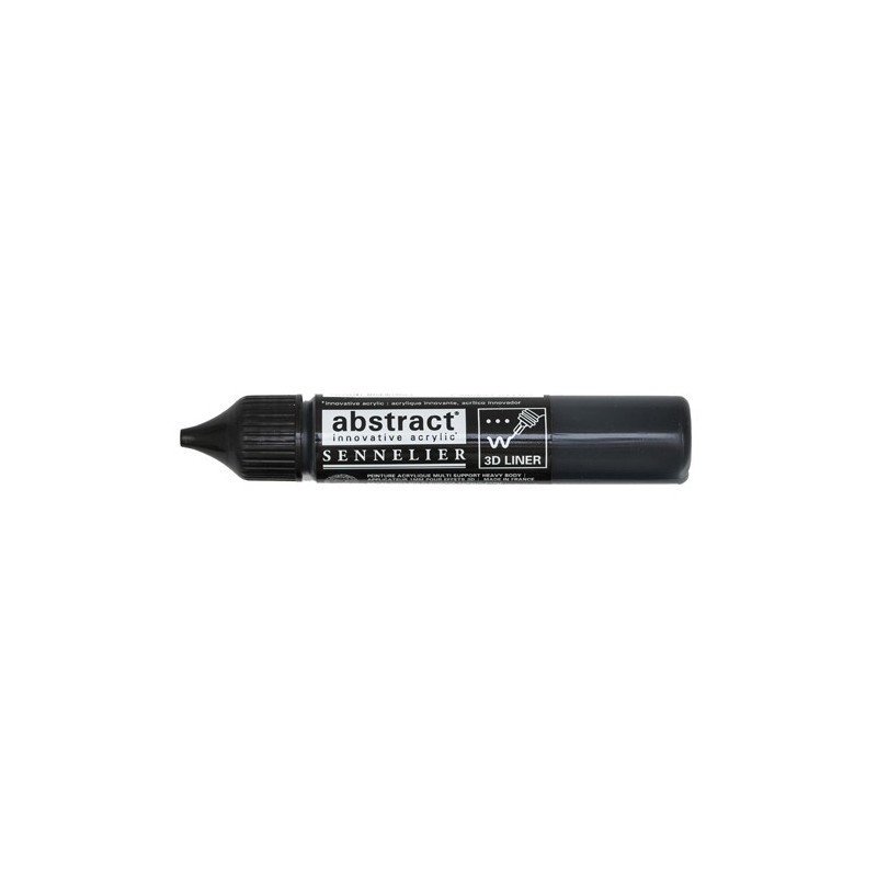 Material Bellas Artes – Pintura - Liner Abstract 759 negro de marte 27 ml, Sennelier | totenart.com