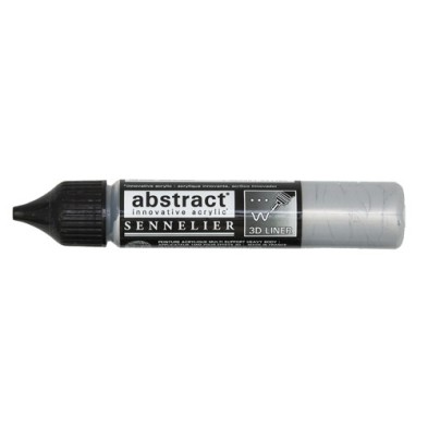 Material Bellas Artes – Pintura - Liner Abstract 29 plata iridiscente 27 ml, Sennelier | totenart.com