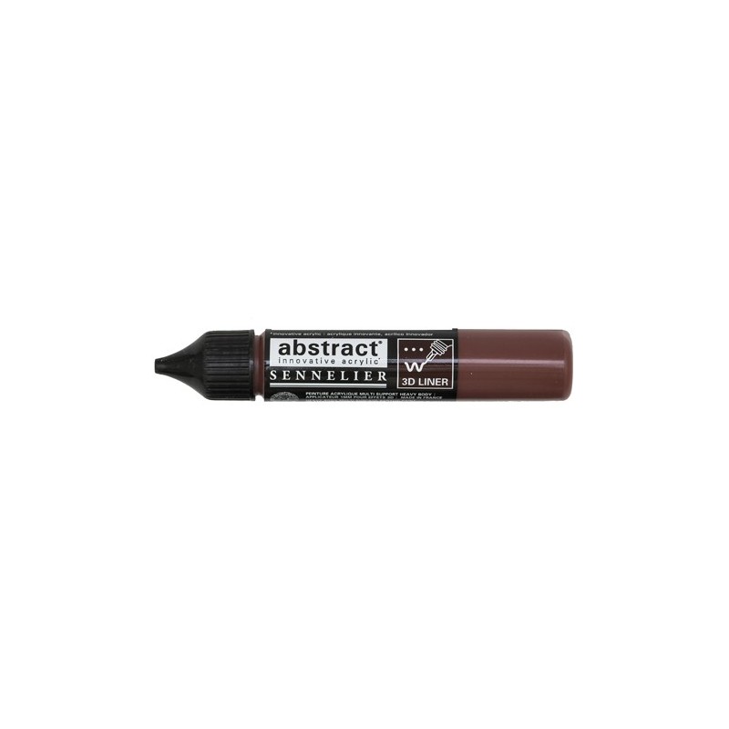 Material Bellas Artes – Pintura - Liner Abstract 211 siena quemada 27 ml, Sennelier | totenart.com