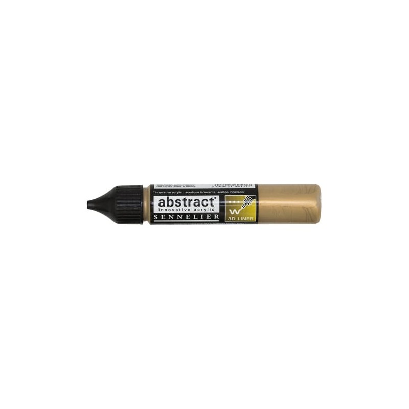 Material Bellas Artes – Pintura - Liner Abstract 28 oro iridiscente 27 ml, Sennelier | totenart.com