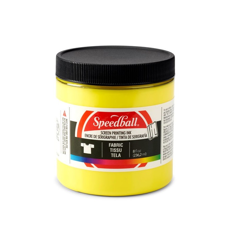 Material Bellas Artes-Serigrafia-Tinta serigrafia al agua Amarillo 236 ml. Speed