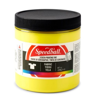 Material Bellas Artes-Serigrafia-Tinta serigrafia al agua Amarillo 236 ml. Speed