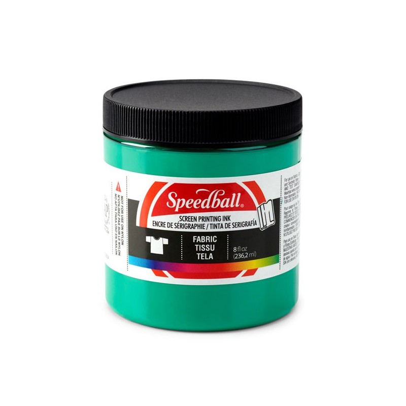 Material Bellas Artes-Serigrafia-Tinta serigrafia al agua Verde 236 ml. Speedbal