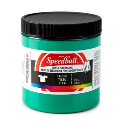 Material Bellas Artes-Serigrafia-Tinta serigrafia al agua Verde 236 ml. Speedbal