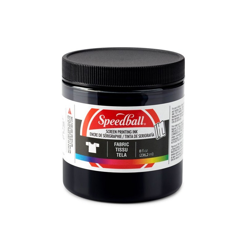 Material Bellas Artes-Serigrafia-Tinta serigrafia al agua Negro 236 ml. Speedbal