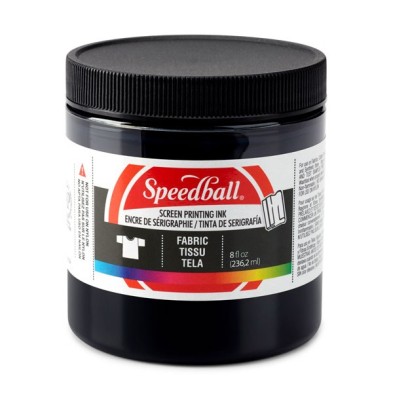 Material Bellas Artes-Serigrafia-Tinta serigrafia al agua Negro 236 ml. Speedbal