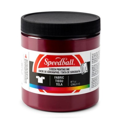 Material Bellas Artes-Serigrafia-Tinta serigrafia al agua Burdeos 236 ml. Speedb