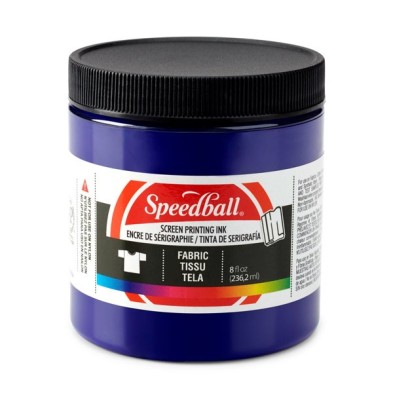 Material Bellas Artes-Serigrafia-Tinta serigrafia al agua Violeta 236 ml. Speedb