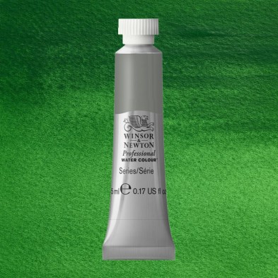 Material Bellas Artes - Pintura - Acuarela Profesional Winsor & Newton color verde cinabrio 420 (5 ml) S2 | totenart.com