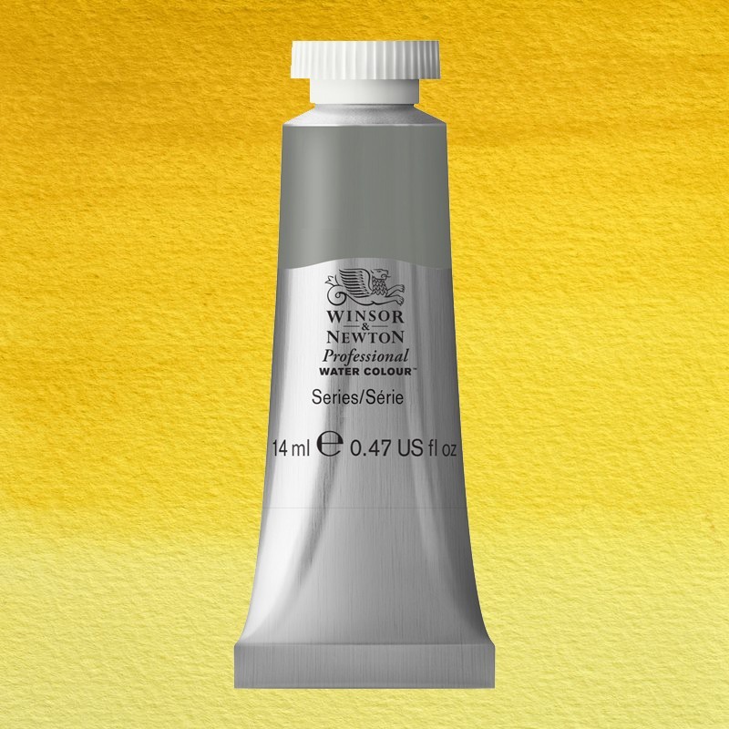 Material Bellas Artes - Pintura - Acuarela Profesional Winsor & Newton color tono de aureolina 417 (14 ml) S2 | totenart.com