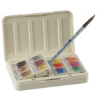 Material Bellas Artes - Pintura - Set acuarela 12 godets Animalistics, White Nights | totenart.com