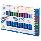 Material Bellas Artes - Pintura - Giotto Turbo PRO Estuche 15 rotuladores | totenart.com