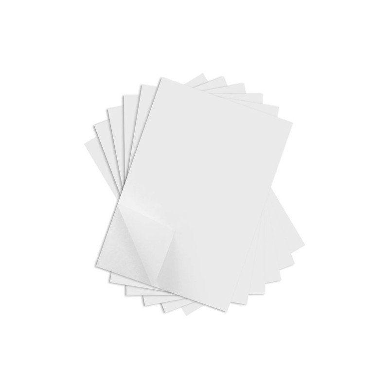 Fine art shop - Papel carbón blanco, 21x33 cm | totenart.com