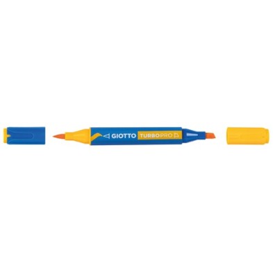 Material Bellas Artes – Pintura - Rotulador acuarela Naranja Giotto Turbo Pro (N. 10) ** | totenart.com