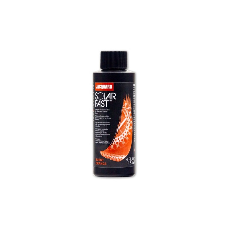 Material Bellas Artes - Pintura - Solar Fast Naranja Quemada 118 ml, Jacquard | totenart.com