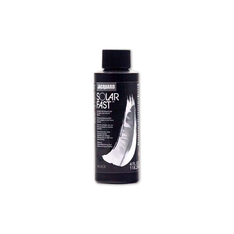 Material Bellas Artes - Pintura - Solar Fast Negro 118 ml, Jacquard | totenart.com
