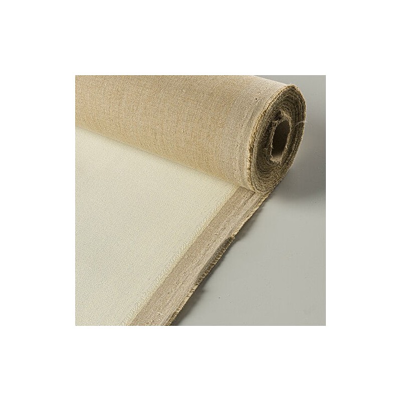 Material Bellas Artes - Pintura - PRODUCTO DANA: Tela lino L5 imprimado, 460 gr, Gr. medio, rollo (2,10x10 m) | totenart.com