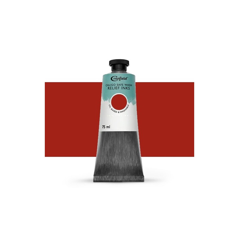 Material Bellas Artes – Xilografia - Tinta Xilografia Rojo naftol, 75 ml., Caligo | totenart.com
