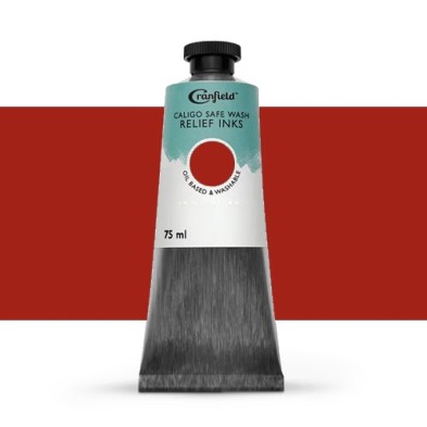Material Bellas Artes – Xilografia - Tinta Xilografia Rojo naftol, 75 ml., Caligo | totenart.com