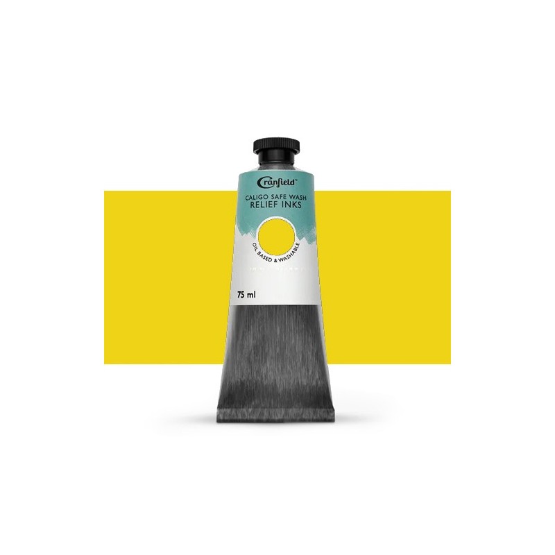 Material Bellas Artes – Xilografia - Tinta Xilografia Amarillo ariluro, 75 ml., Caligo | totenart.com
