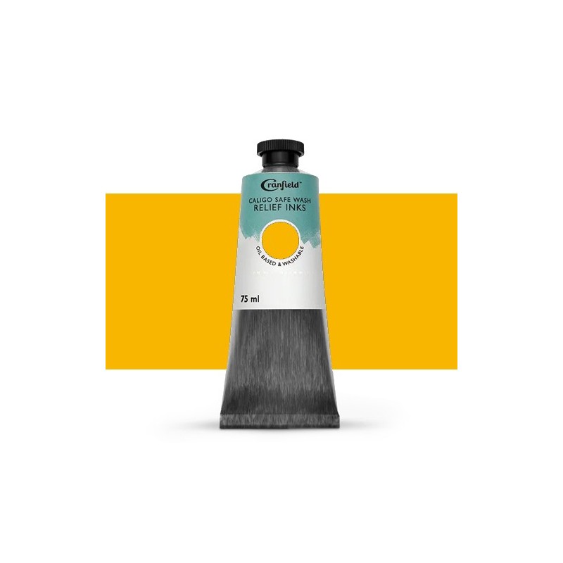 Material Bellas Artes – Xilografia - Tinta Xilografia Amarillo diarilida, 75 ml., Caligo | totenart.com