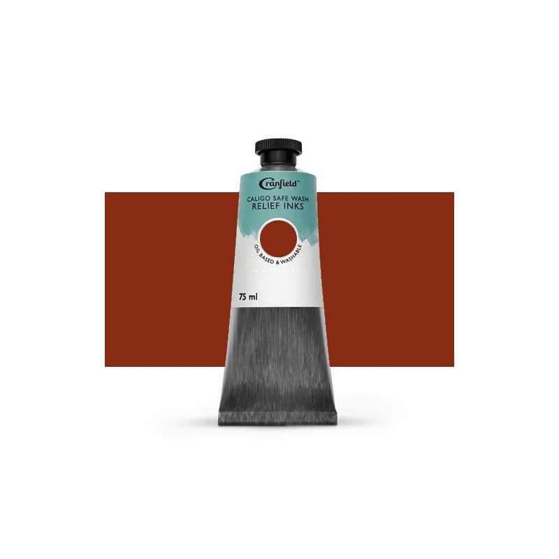 Material Bellas Artes – Xilografia - Tinta Xilografia Siena tostada tono, 75 ml., Caligo | totenart.com