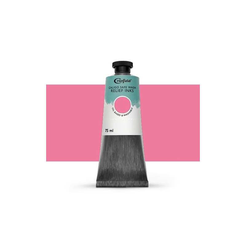 Material Bellas Artes – Xilografia - Tinta Xilografia Rosa suave, 75 ml., Caligo | totenart.com
