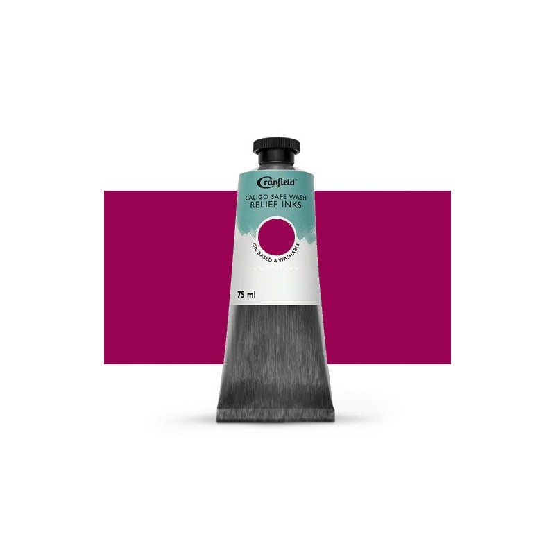 Material Bellas Artes – Xilografia - Tinta Xilografia Rojo proceso (magenta), 75 ml., Caligo | totenart.com