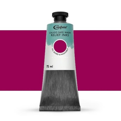 Material Bellas Artes – Xilografia - Tinta Xilografia Rojo proceso (magenta), 75 ml., Caligo | totenart.com