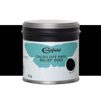 Material Bellas Artes – Xilografia - Tinta Xilografia Negro, 250 gr., Caligo | totenart.com