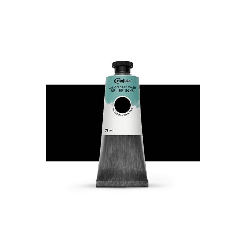 Material Bellas Artes – Xilografia - Tinta Xilografia Negro, 75 ml., Caligo | totenart.com