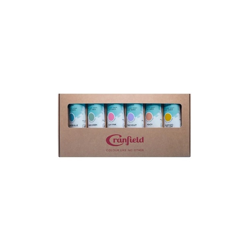 Material Bellas Artes – Xilografia - Set 6 Tintas Xilografia Tonos Suaves, 75 ml., Caligo | totenart.com