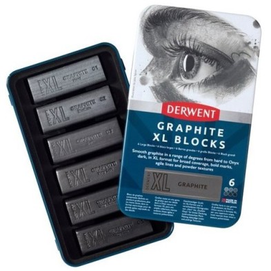 Materiales Bellas Artes-Dibujo-Grafito en barra grueso 18 mm. Cretacolor Chunky 