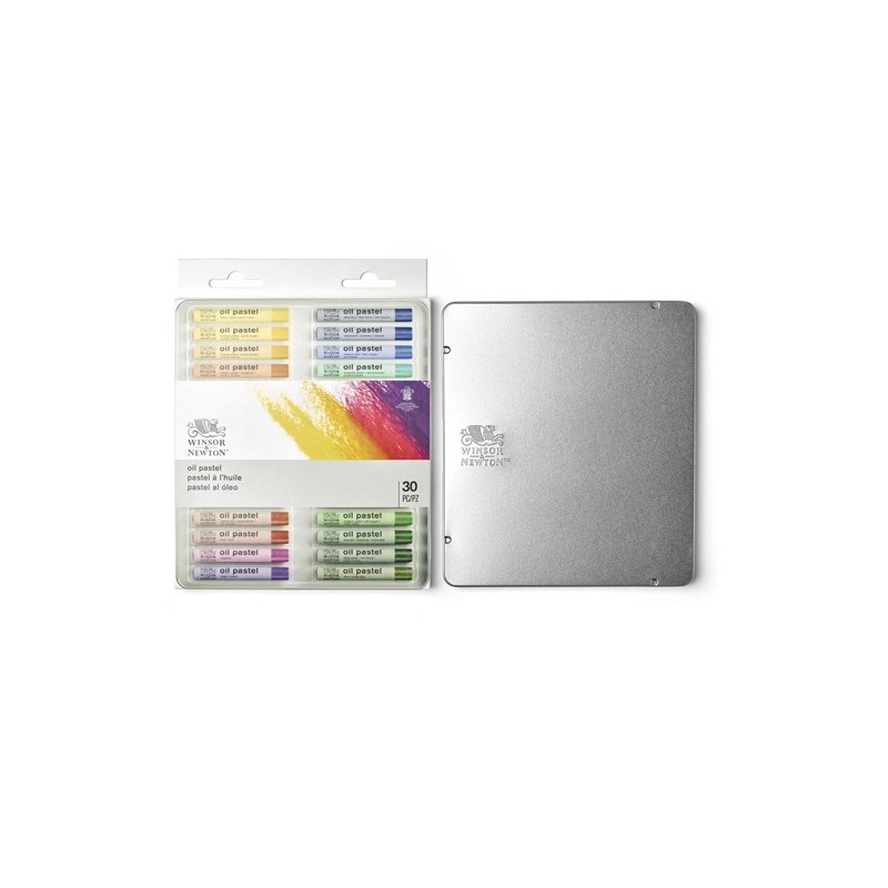 Material Bellas Artes – pintura-y-dibujo - Caja pastel al óleo 30 colores Winsor&Newton ** | totenart.com