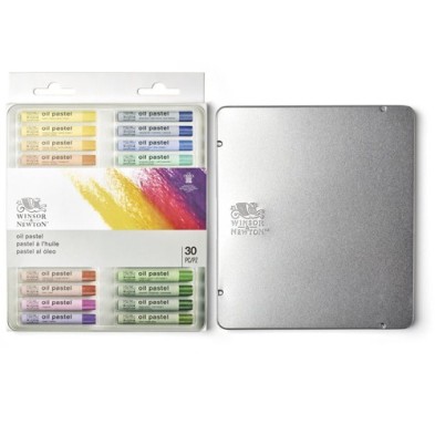 Material Bellas Artes – pintura-y-dibujo - Caja pastel al óleo 30 colores Winsor&Newton ** | totenart.com