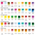 Material Bellas Artes – pintura-y-dibujo - Estuche 50 lápices acuarelables Studio Collection Winsor&Newton | totenart.com