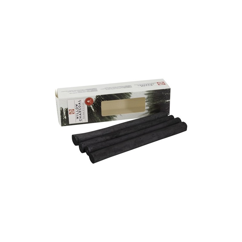Material Bellas Artes – pintura-y-dibujo - Carboncillos extra gruesos Talens, 12-14 mm, caja 4 uds | totenart.com