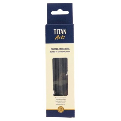 Material Bellas Artes – pintura-y-dibujo - Carboncillos grueso Titan, 7-9 mm * | totenart.com