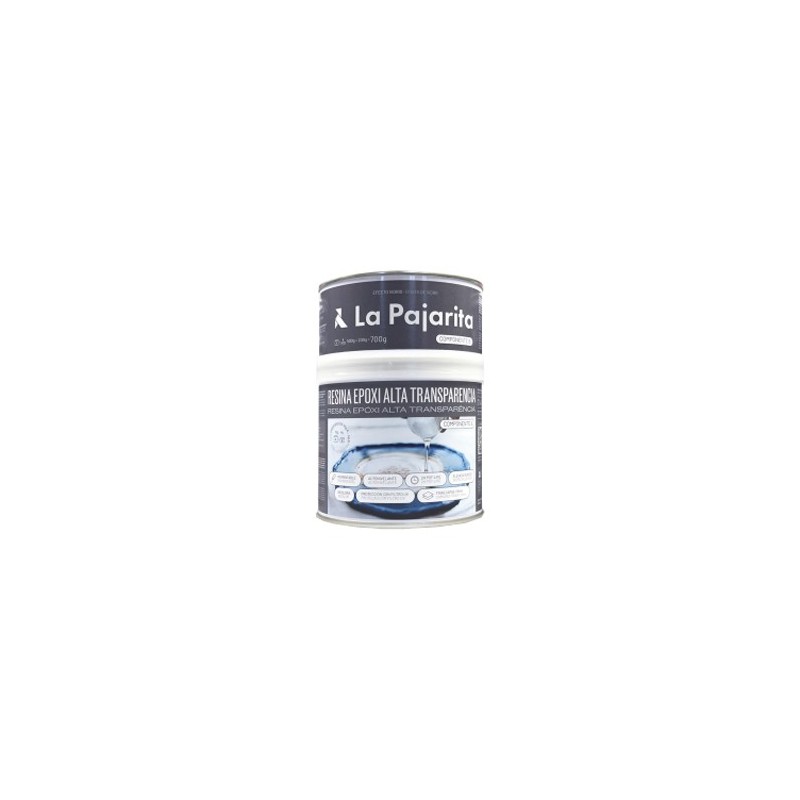 Material Bellas Artes - Pintura - Kit Resina Epoxi alta transparencia La Pajarita 700 g (A + B) | totenart.com