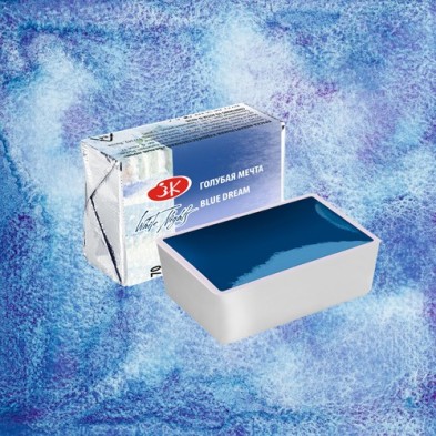 Material Bellas Artes - Pintura - Acuarelas White Nights en godet granulado Azul Sueño (Blue Dream) 570 | totenart.com