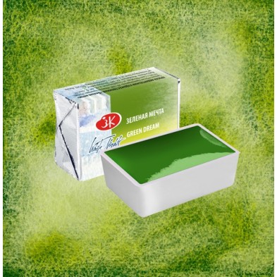 Material Bellas Artes - Pintura - Acuarelas White Nights en godet granulado Sueño Verde (Green Dream) 777 | totenart.com