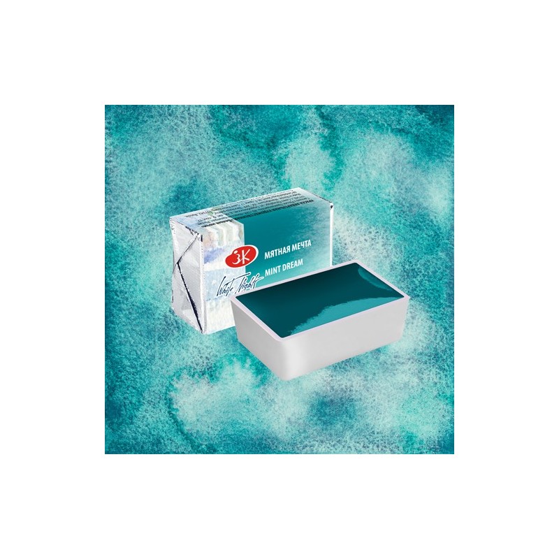 Material Bellas Artes - Pintura - Acuarelas White Nights en godet granulado Sueño de menta (Mint Dream) 776 | totenart.com