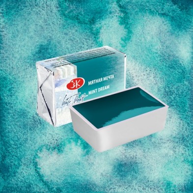 Material Bellas Artes - Pintura - Acuarelas White Nights en godet granulado Sueño de menta (Mint Dream) 776 | totenart.com