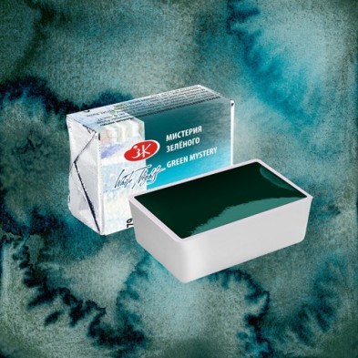 Material Bellas Artes - Pintura - Acuarelas White Nights en godet granulado Verde Misterio (Mystery of Green) 779 | totenart.com