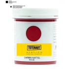 Material Bellas Artes – Pintura - Pintura acrílica Carmin Naftol 500 ml. totenart | totenart.com