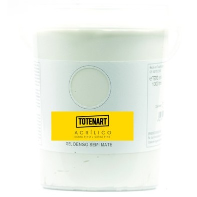 Material Bellas Artes – Pintura - Medium Gel Denso Semi Mate 250 ml. totenart | totenart.com